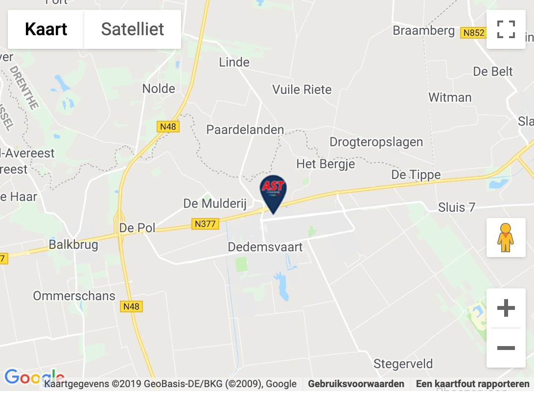 Maps afbeelding AST Dedemsvaart